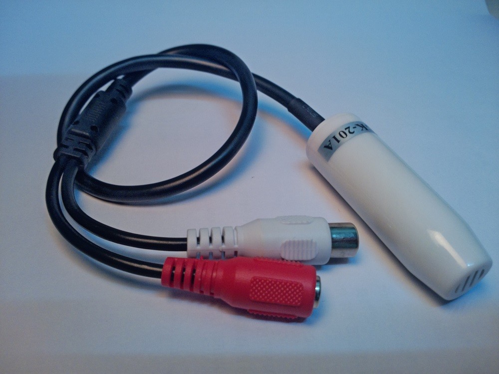 Free shipping Wide Range Mic Audio Microphone CCTV Audio Mic Clear Sound Pick up Device for Camera Microphone Camera DVR System