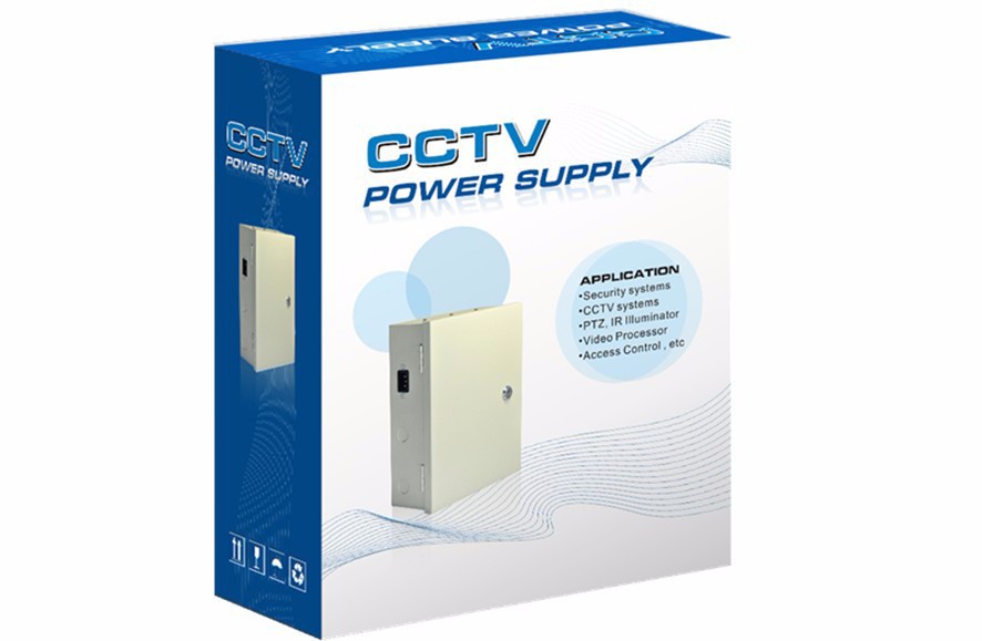 CP1209 10A B Uninterruptable Power 120 Watt DC12V 10A 9 Channel CCTV Security Regulated Camera Power Supply Box Free Shipping
