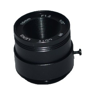 16mm 17 Degree Angle 1 3 Mount CS Aperture F1.6 CCTV Fixed Lens For CCTV Camera