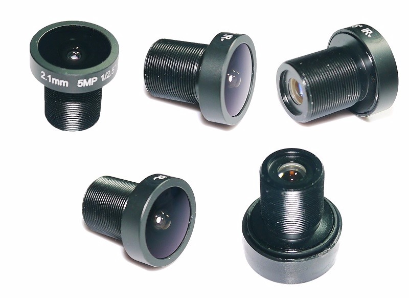 ATM21500M 180 Degree F2.0 FIXED IRIS 1 2.5 CCTV Lens IR 5.0 Megapixel FIXED LENS M12 x 0.5 Mount Type For CCTV Camera