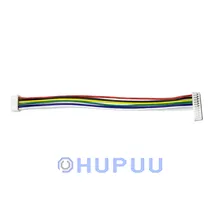 CBC-CW6P11P125-L10 10cm 6P to 11P 1.25mm pitch wire with dual connectors
